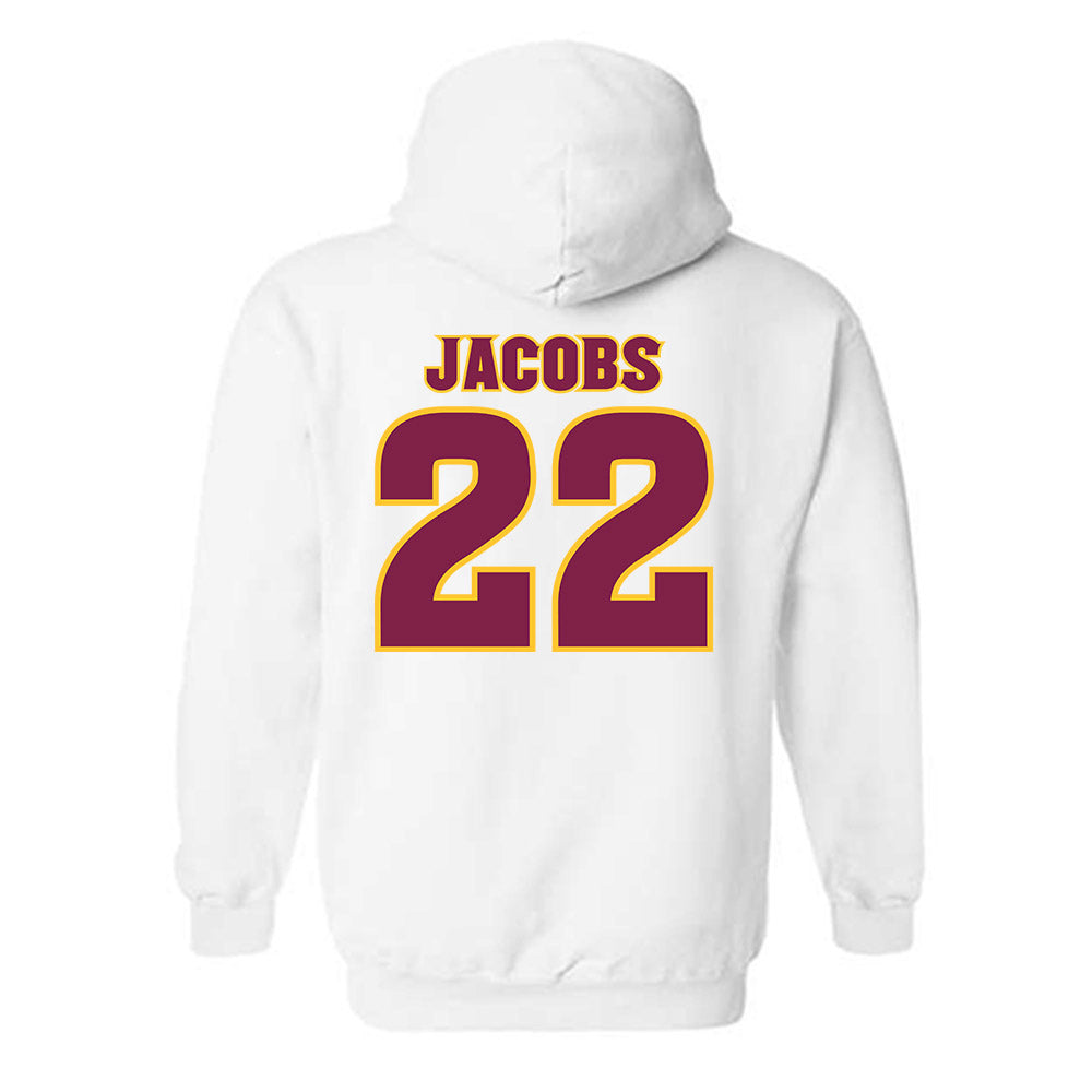 Arizona State - NCAA Baseball : Ben Jacobs - Hooded Sweatshirt Replica Shersey