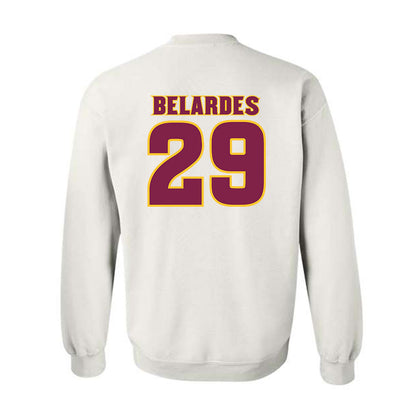 Arizona State - NCAA Baseball : Alec Belardes - Crewneck Sweatshirt Replica Shersey