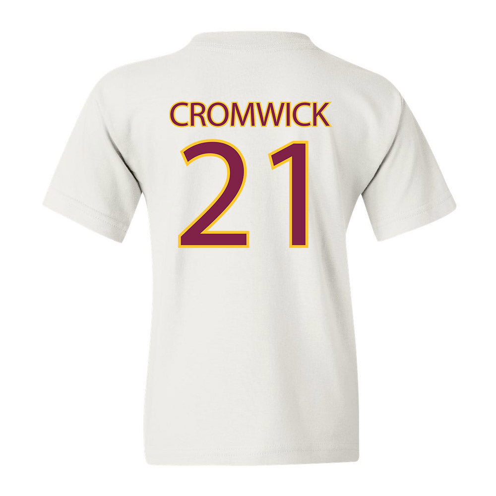 Arizona State - NCAA Baseball : Josiah Cromwick - Youth T-Shirt Replica Shersey