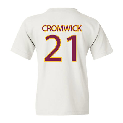 Arizona State - NCAA Baseball : Josiah Cromwick - Youth T-Shirt Replica Shersey