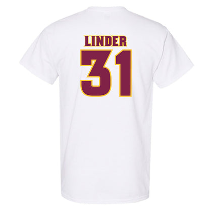 Arizona State - NCAA Baseball : Colin Linder - Replica Shersey T-Shirt-1