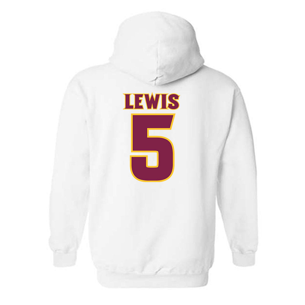 Arizona State - NCAA Baseball : Brenden Lewis - Replica Shersey Hooded Sweatshirt-1