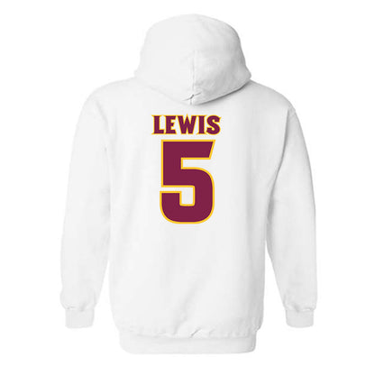 Arizona State - NCAA Baseball : Brenden Lewis - Replica Shersey Hooded Sweatshirt-1