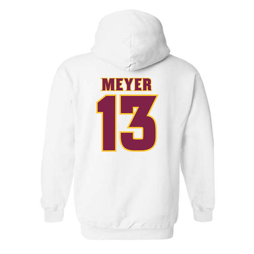 Arizona State - NCAA Baseball : Tyler Meyer - Hooded Sweatshirt Replica Shersey