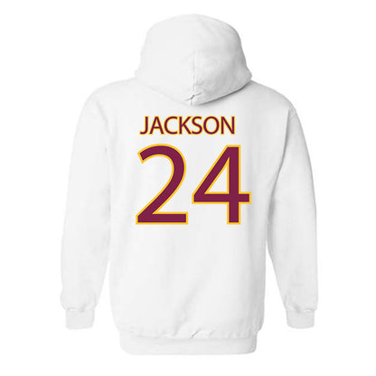 Arizona State - NCAA Baseball : Isaiah Jackson - Hooded Sweatshirt Replica Shersey