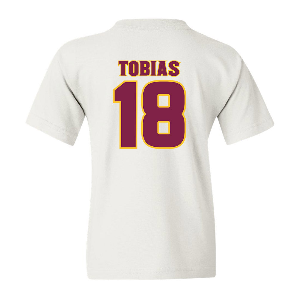 Arizona State - NCAA Baseball : Jacob Tobias - Youth T-Shirt Replica Shersey
