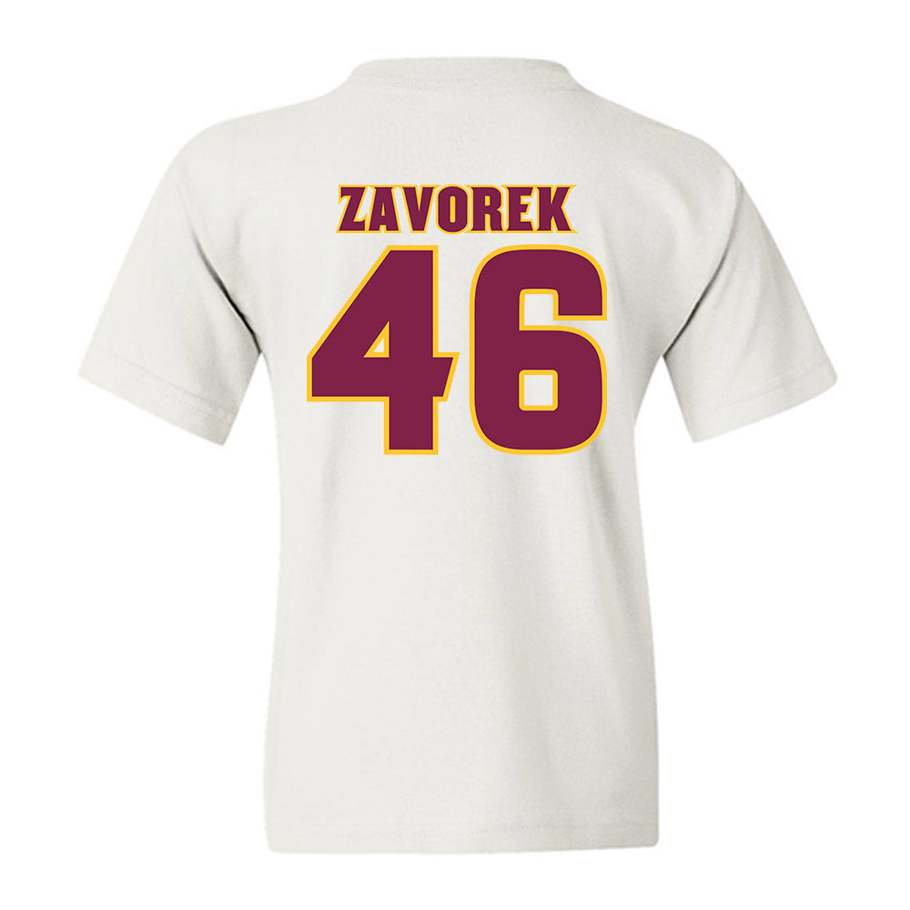 Arizona State - NCAA Baseball : Beckett Zavorek - Replica Shersey Youth T-Shirt-1