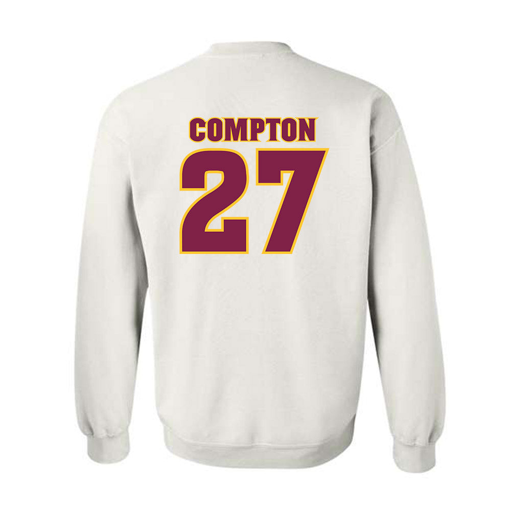 Arizona State - NCAA Baseball : Brandon Compton - Crewneck Sweatshirt Replica Shersey