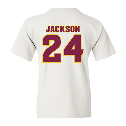 Arizona State - NCAA Baseball : Isaiah Jackson - Youth T-Shirt Replica Shersey