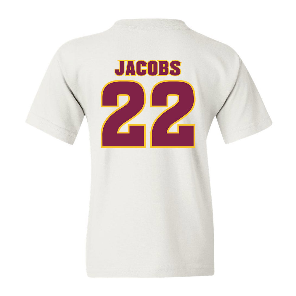 Arizona State - NCAA Baseball : Ben Jacobs - Youth T-Shirt Replica Shersey