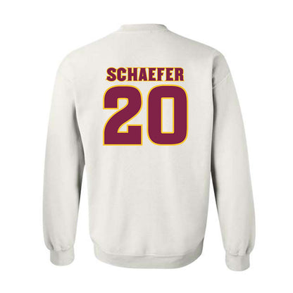 Arizona State - NCAA Baseball : Derek Schaefer - Replica Shersey Crewneck Sweatshirt-1