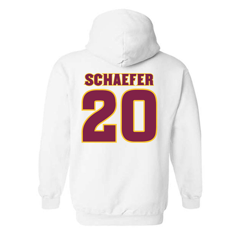 Arizona State - NCAA Baseball : Derek Schaefer - Replica Shersey Hooded Sweatshirt-1