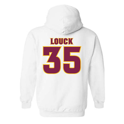 Arizona State - NCAA Baseball : Brady Louck - Replica Shersey Hooded Sweatshirt-1