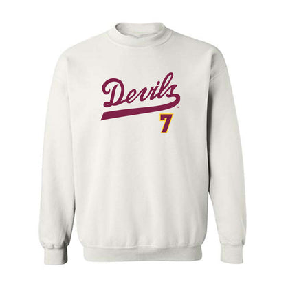 Arizona State - NCAA Baseball : Ryan Darrah - Replica Shersey Crewneck Sweatshirt-0