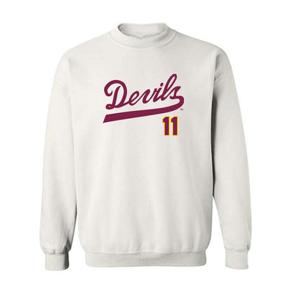 Arizona State - NCAA Baseball : Kien Vu - Crewneck Sweatshirt Replica Shersey