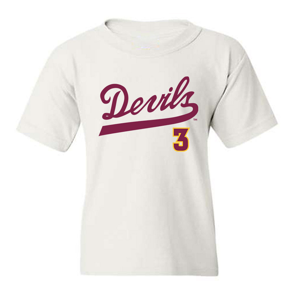 Arizona State - NCAA Baseball : Landon Hairston - Replica Shersey Youth T-Shirt-0