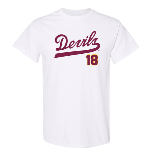 Arizona State - NCAA Baseball : Jacob Tobias - T-Shirt Replica Shersey