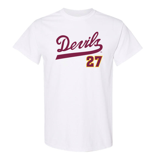 Arizona State - NCAA Baseball : Kole Klecker - Replica Shersey T-Shirt-0