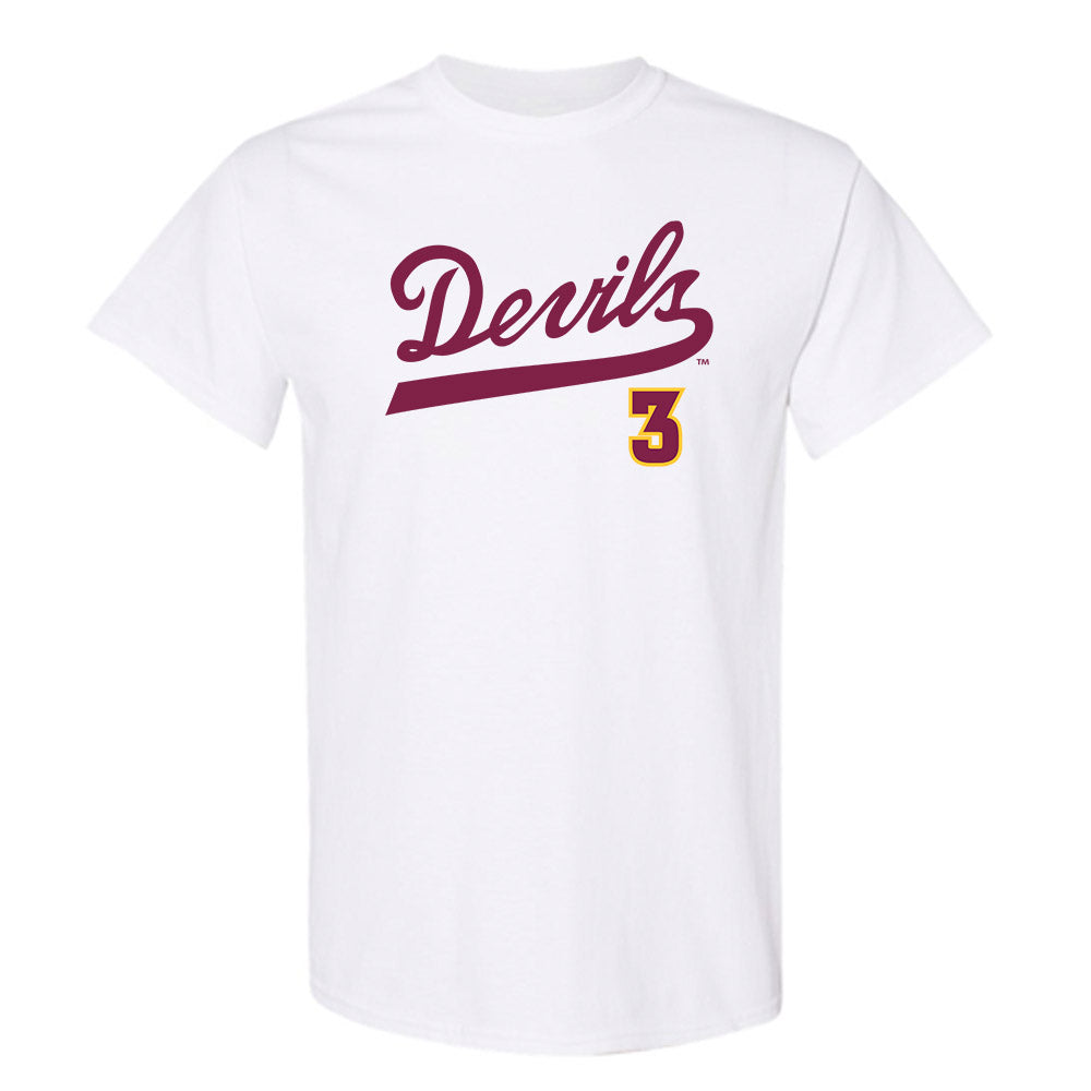 Arizona State - NCAA Baseball : Landon Hairston - Replica Shersey T-Shirt-0