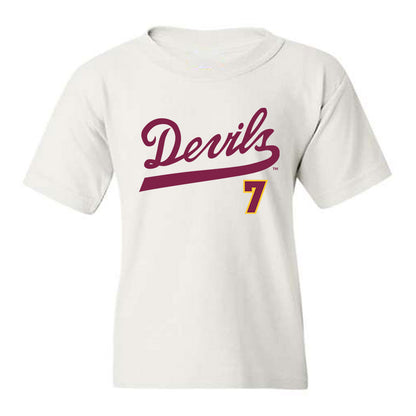 Arizona State - NCAA Baseball : Ryan Darrah - Replica Shersey Youth T-Shirt-0