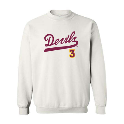 Arizona State - NCAA Baseball : Landon Hairston - Replica Shersey Crewneck Sweatshirt-0