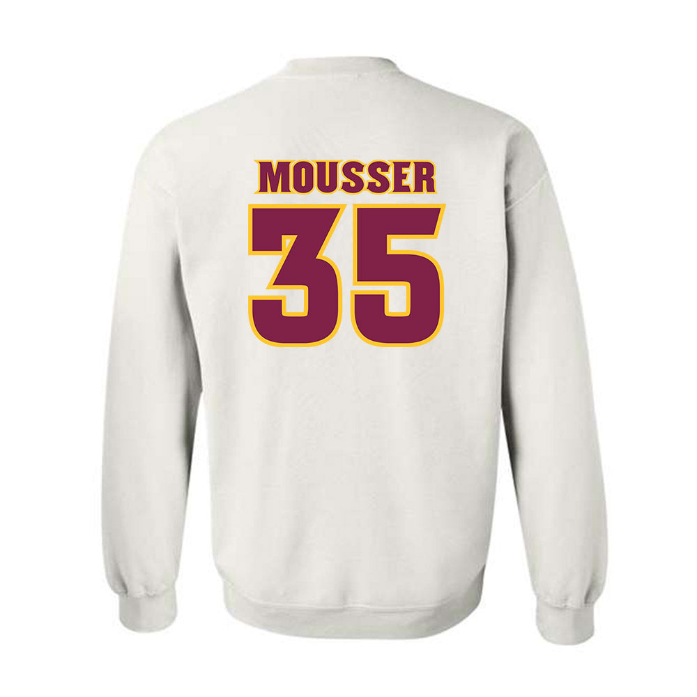 Arizona State - NCAA Baseball : Max Mousser - Replica Shersey Crewneck Sweatshirt-1