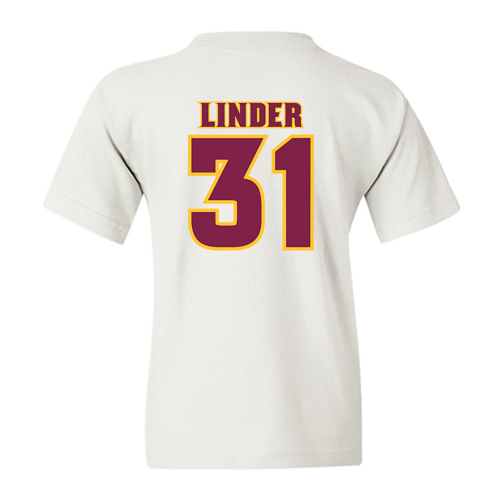 Arizona State - NCAA Baseball : Colin Linder - Replica Shersey Youth T-Shirt-1