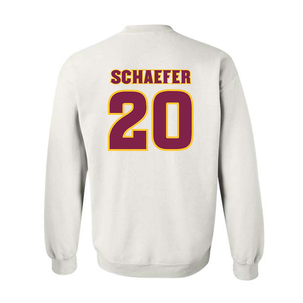 Arizona State - NCAA Baseball : Derek Schaefer - Replica Shersey Crewneck Sweatshirt-1