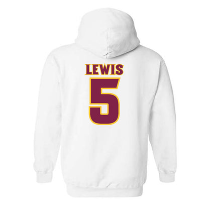 Arizona State - NCAA Baseball : Brenden Lewis - Replica Shersey Hooded Sweatshirt-1
