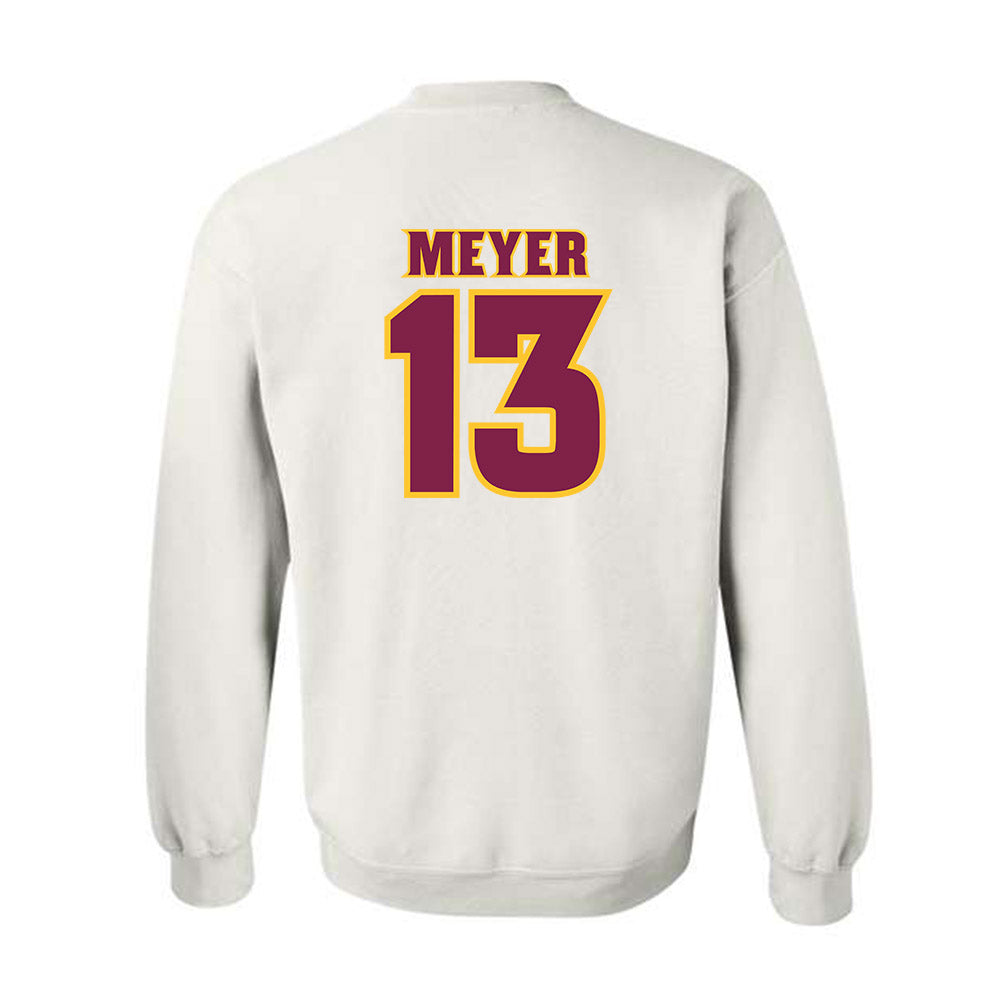 Arizona State - NCAA Baseball : Tyler Meyer - Crewneck Sweatshirt Replica Shersey