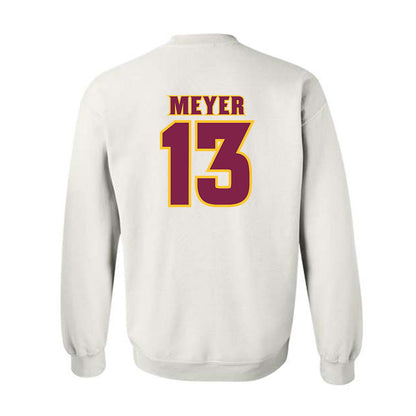 Arizona State - NCAA Baseball : Tyler Meyer - Crewneck Sweatshirt Replica Shersey