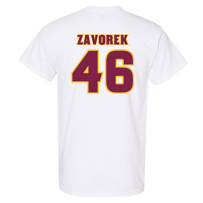 Arizona State - NCAA Baseball : Beckett Zavorek - Replica Shersey T-Shirt-1