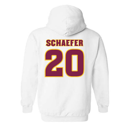 Arizona State - NCAA Baseball : Derek Schaefer - Replica Shersey Hooded Sweatshirt-1