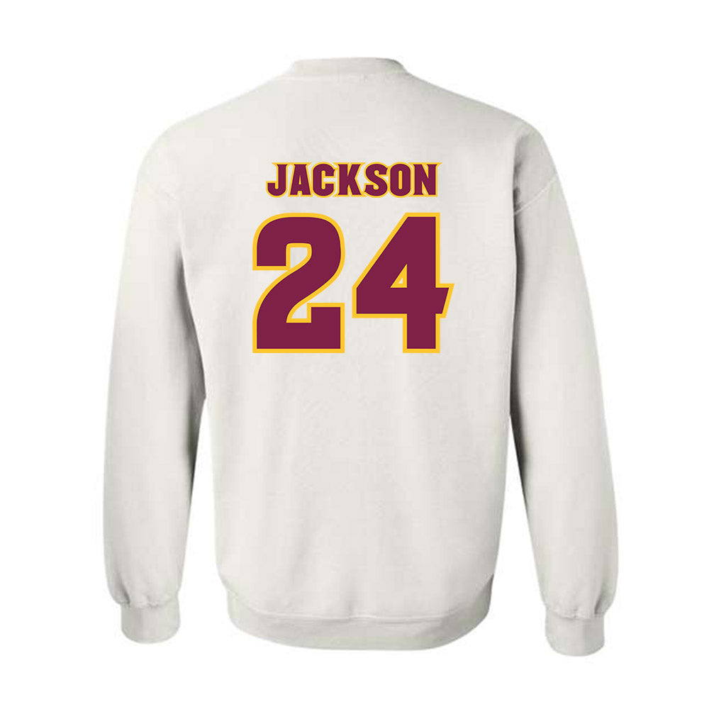 Arizona State - NCAA Baseball : Isaiah Jackson - Crewneck Sweatshirt Replica Shersey