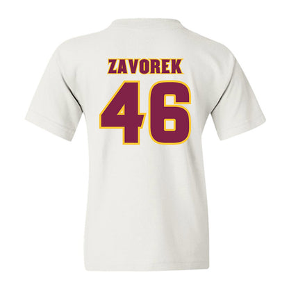 Arizona State - NCAA Baseball : Beckett Zavorek - Replica Shersey Youth T-Shirt-1