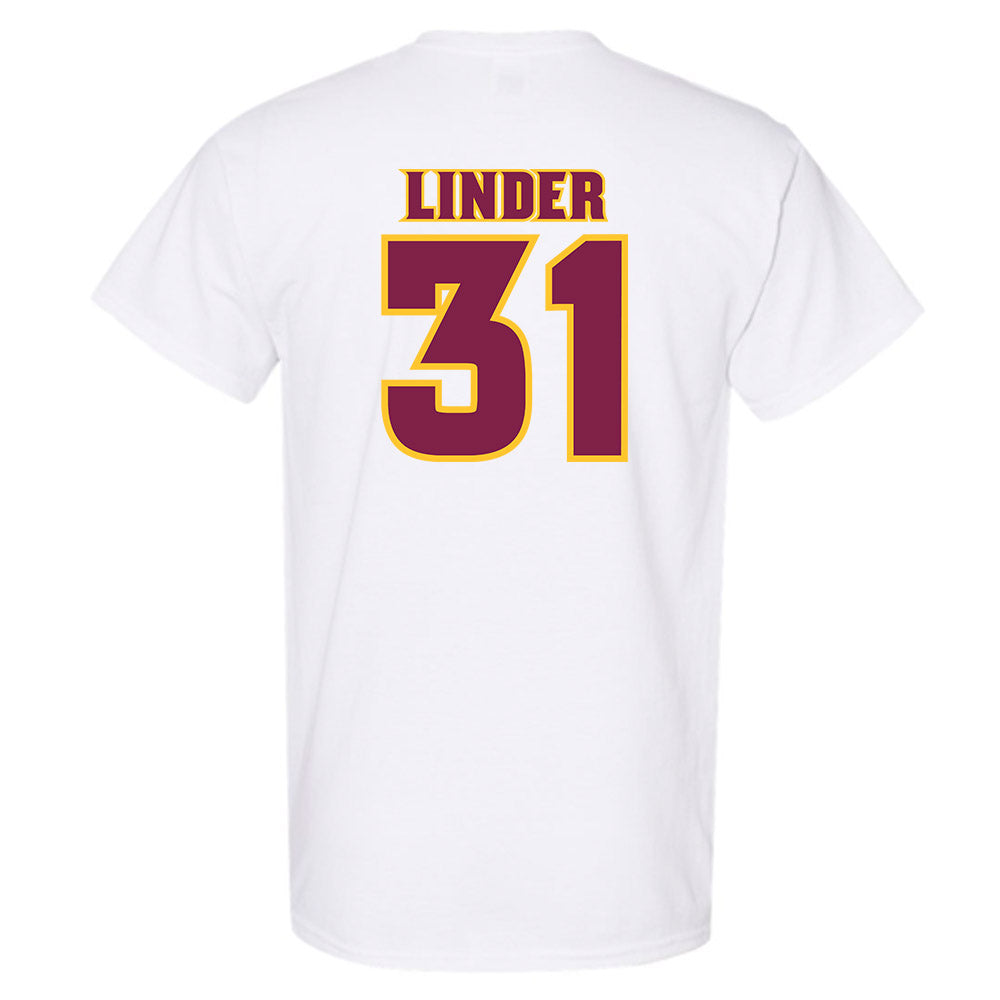 Arizona State - NCAA Baseball : Colin Linder - Replica Shersey T-Shirt-1