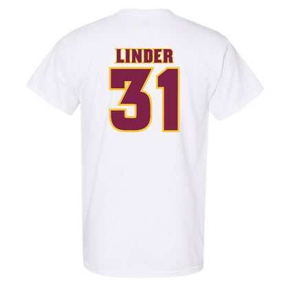 Arizona State - NCAA Baseball : Colin Linder - Replica Shersey T-Shirt-1