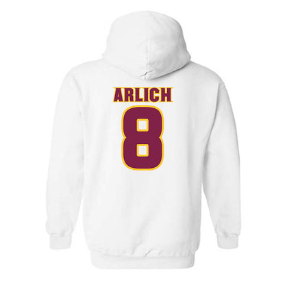 Arizona State - NCAA Baseball : Max Arlich - Replica Shersey Hooded Sweatshirt