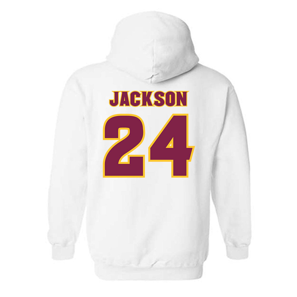 Arizona State - NCAA Baseball : Isaiah Jackson - Hooded Sweatshirt Replica Shersey