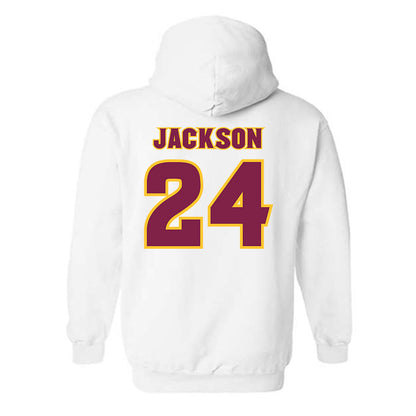 Arizona State - NCAA Baseball : Isaiah Jackson - Hooded Sweatshirt Replica Shersey