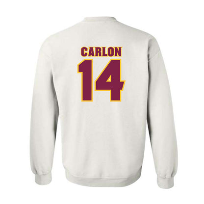 Arizona State - NCAA Baseball : Cole Carlon - Crewneck Sweatshirt Replica Shersey