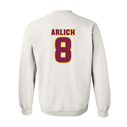 Arizona State - NCAA Baseball : Max Arlich - Replica Shersey Crewneck Sweatshirt