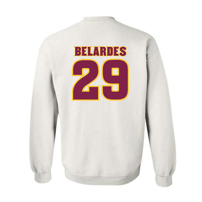 Arizona State - NCAA Baseball : Alec Belardes - Crewneck Sweatshirt Replica Shersey