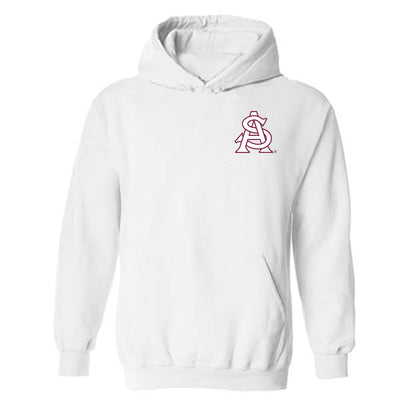 Arizona State - NCAA Baseball : Jaden Alba - Replica Shersey Hooded Sweatshirt-0