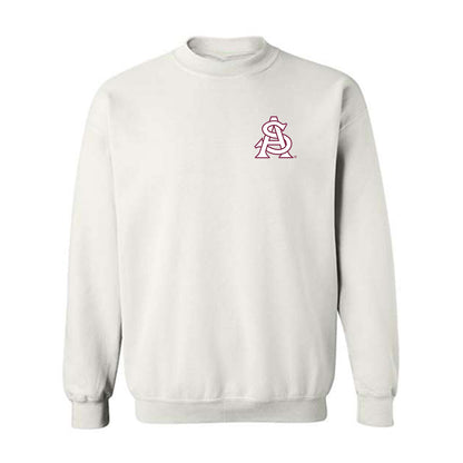 Arizona State - NCAA Baseball : Brenden Lewis - Replica Shersey Crewneck Sweatshirt-0