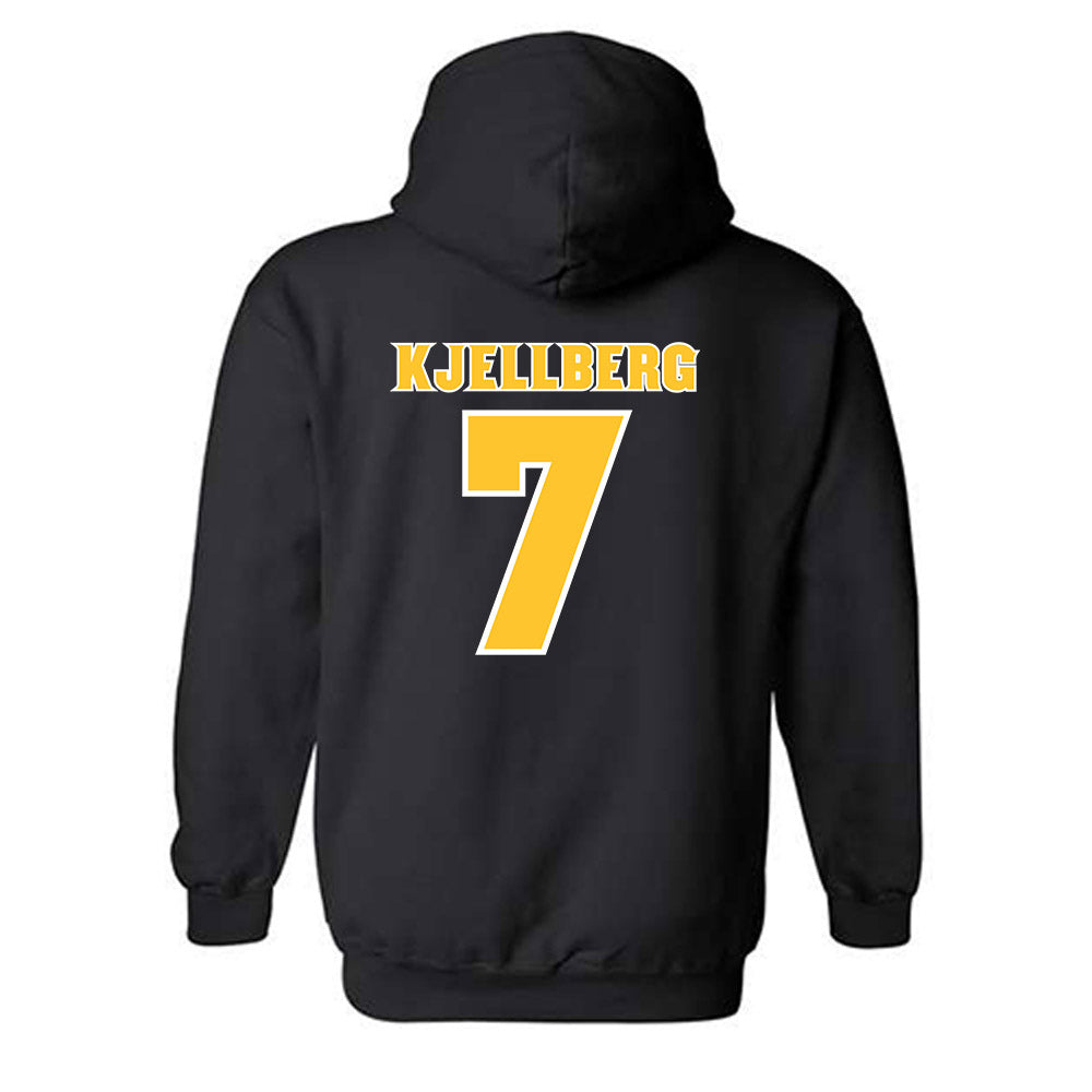 Arizona State - NCAA Men's Ice Hockey : Joel Kjellberg - Replica Shersey Hooded Sweatshirt