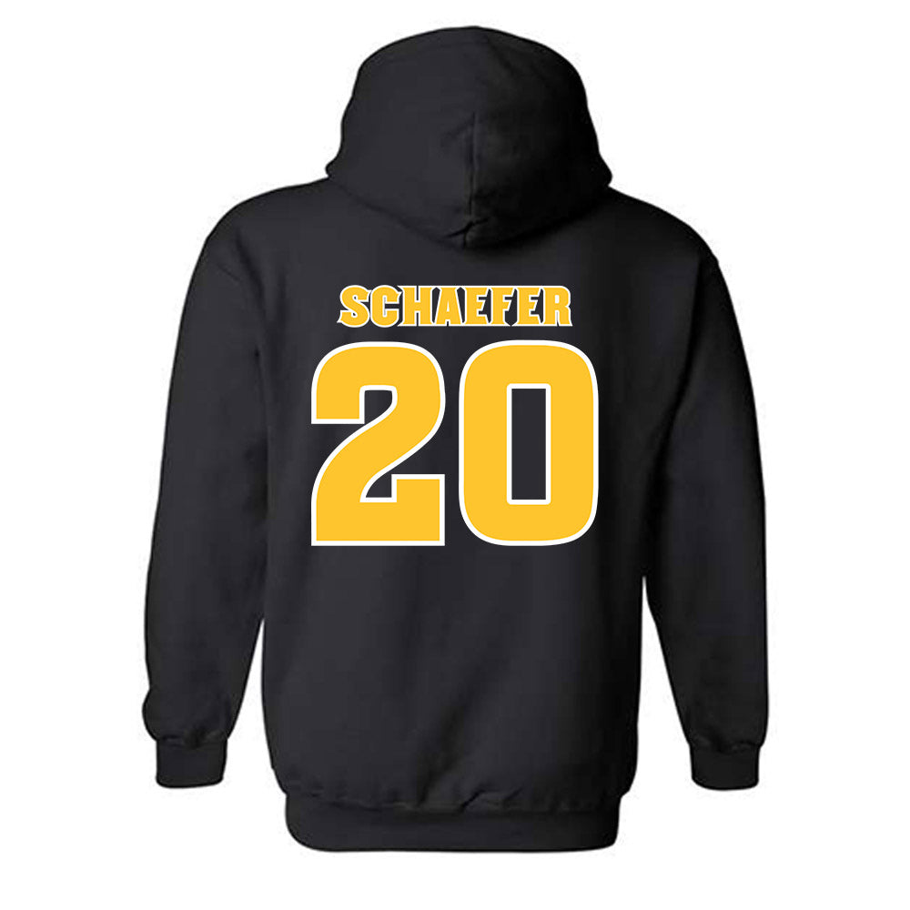 Arizona State - NCAA Baseball : Derek Schaefer - Replica Shersey Hooded Sweatshirt-1