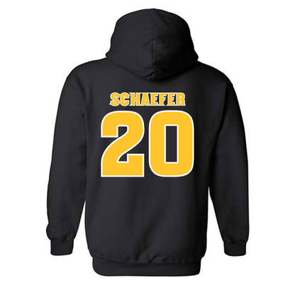 Arizona State - NCAA Baseball : Derek Schaefer - Replica Shersey Hooded Sweatshirt-1