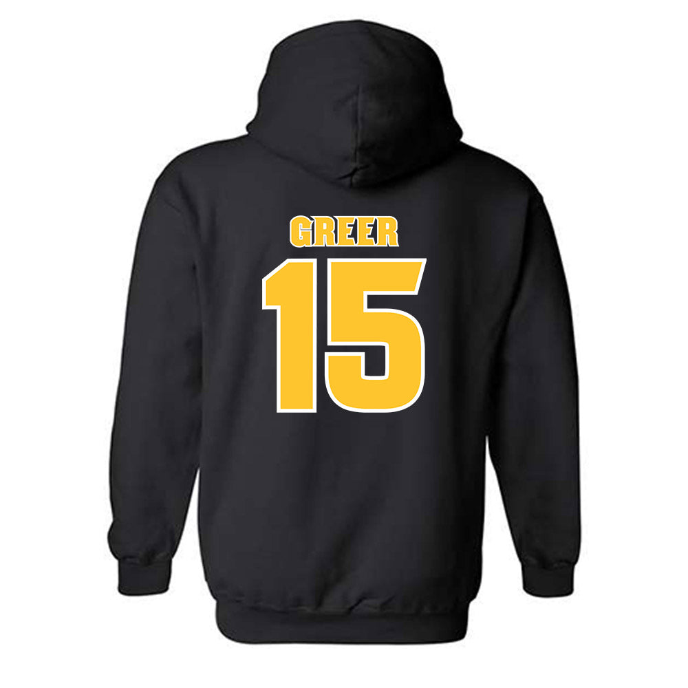 Arizona State - NCAA Women's Basketball : Heavenly Greer - Replica Shersey Hooded Sweatshirt