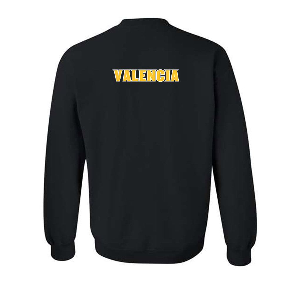 Arizona State - NCAA Wrestling : Cael Valencia - Replica Shersey Crewneck Sweatshirt